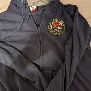 F45 Functional Dept Navy Hoodie XL